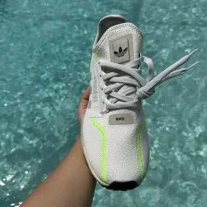 MENS Adidas NMD R1 V2 Crystal White Gray GY6165 adidas NMD_R1 V2  main image 3